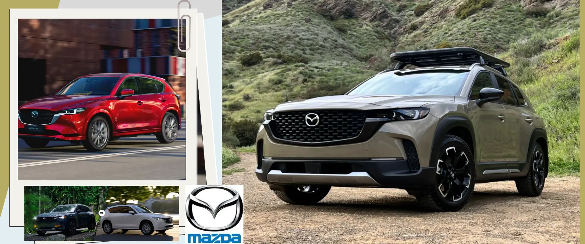 Mazda CX50 vs CX5